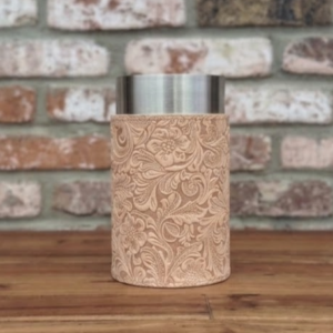 leren wijnkoeler interieur
