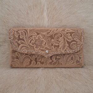 Rider Phone Pouch stitched - Flower sand