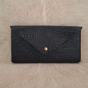 Rider Phone Pouch Classic- Croco black